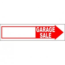 Garage Sale Directional Arrow